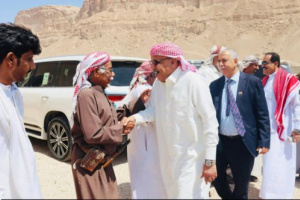 الكثيري يصل إلى شبام للمشاركة باحتفالات ذكرى ثورة أكتوبر