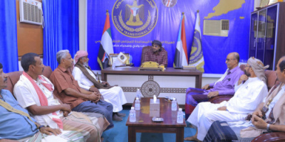 رئيس انتقالي وادي حضرموت يلتقي رئيس التوجيه المعنوي بالقوات المسلحة الجنوبية