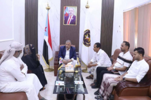 فريق الرقابة الرئاسي وقيادة انتقالي المهرة يلتقيان رئيسة لجنة المرأة في الجمعية الوطنية