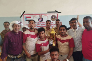 انتقالي خنفر ينظم مباراة في تنس الطاولة احتفاءً بذكرى ثورة 14 أكتوبر