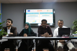 بالشراكة مع منظمة كير ..مؤسسة انسجام تدشن مشروع نادي السلام الطلابي في العاصمة عدن