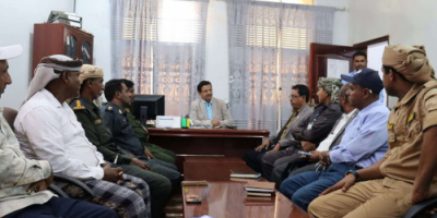 فريق التوجيه والرقابة الرئاسي يتفقد إدارات الأمن والمصالح الحكومية في سقطرى