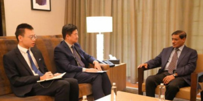 البحسني يدعو الصين لاستئناف استثماراتها وافتتاح مركز اقتصادي