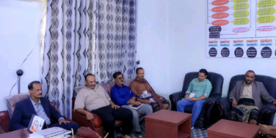 فريق التوجيه والرقابة الرئاسي يتفقد فرع مصلحة الضرائب في شبوة