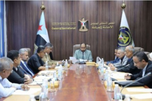 أمانة الانتقالي تستعرض سير مهام فرق التوجيه وأزمة الكهرباء