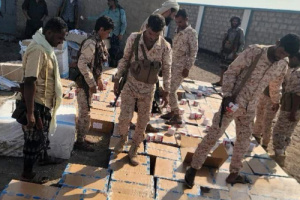 الحملة الأمنية المشتركة تضبط مليونًا وثمانين ألف حبة مخدرة في رأس العارة