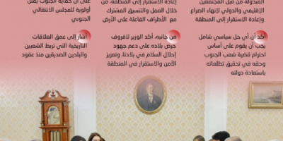 انفوجرافيك| الرئيس الزُبيدي يصل موسكو ويلتقي وزير خارجية روسيا الاتحادية