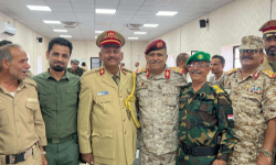 العميد بن عتيق ينال درجة الماجستير في العلوم العسكرية العليا من كلية القيادة والأركان بعدن