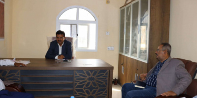 فريق التوجيه والرقابة الرئاسي يطلع على سير عمل الهيئة العامة للأراضي بسقطرى