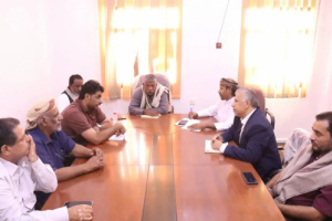فريق التوجيه والرقابة الرئاسي يطلع على نشاط مكتب الزراعة بمحافظة المهرة