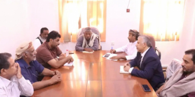 فريق التوجيه والرقابة الرئاسي يطلع على نشاط مكتب الزراعة بمحافظة المهرة