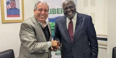 ممثل المجلس الانتقالي الجنوبي في نيويورك يلتقي المندوب الدائم لليبيريا لدى الأمم المتحدة