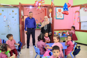 الجاوي يتفقد الانضباط الوظيفي وسير العملية التعليمية والنظافة بمدارس المعلا