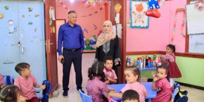 الجاوي يتفقد الانضباط الوظيفي وسير العملية التعليمية والنظافة بمدارس المعلا