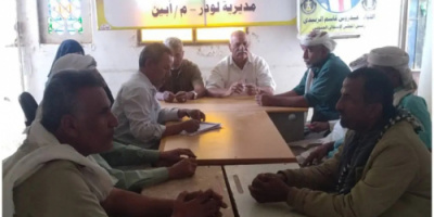 انتقالي لودر يستعرض المستجدات السياسية والأمنية والخدمية في المديرية