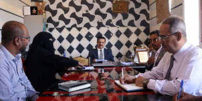 فريق التوجيه يتفقد مكتب وزارة الشؤون الاجتماعية والعمل في سقطرى