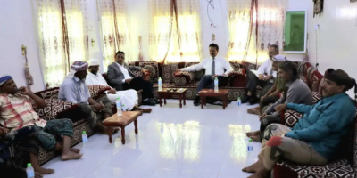 فريق التوجيه يلتقي الهيئة الإدارية للاتحاد القبلي للشريط الساحلي الغربي في سقطرى