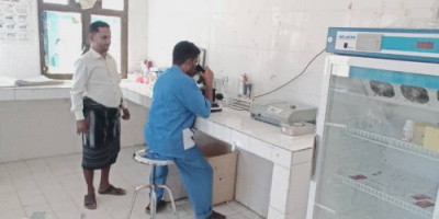 انتقالي الوضيع يتفقد سير العمل في مستشفى المديرية