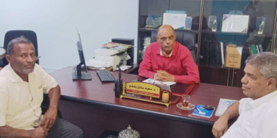 فريق التوجيه والرقابة الرئاسي يزور كلية التربية بجامعة حضرموت