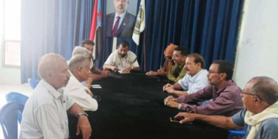 تنفيذية انتقالي المعلا تناقش مهام اللجان المحلية للمجلس والمجتمعية في المديرية