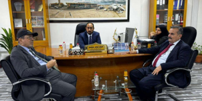 الأمين العام للأمانة العامة يتفقد مطار عدن الدولي