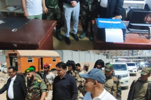 أشادوا بالجهود المبذولة ... الحسيني والداؤودي والكوكني يزورون وحدة حماية الأراضي