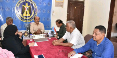 فريق التوجيه والرقابة الرئاسي يطّلع على أداء العمل في انتقالي المكلا