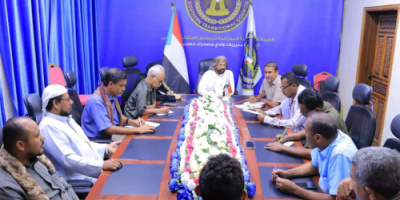 تنفيذية انتقالي وادي حضرموت تناقش تقارير أداء إداراتها خلال شهر أكتوبر