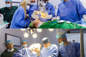 مستشفى عبود العسكري يُجري أول عملية ترقيع لطبلة الأذن في القسم الجراحي