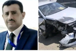 نادرة عبدالقدوس تطمئن على صحة الدكتور صدام عبدالله عقب تعرضه لحادث مروري