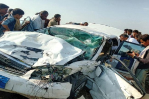 بينهم قاضي ووكيل النيابة.. وفاة 9 أشخاص إثر حادث مروع في الحديدة