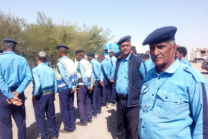 الطابور الصباحي المعتاد.. حصيلة أسبوع ميداني لشرطة مرور لحج بقيادة العقيد قحطان القطيبي