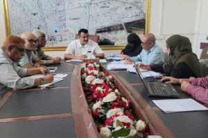 مدير عام المنصورة يناقش مصفوفة مشاريع البرنامج الإستثماري للعام القادم