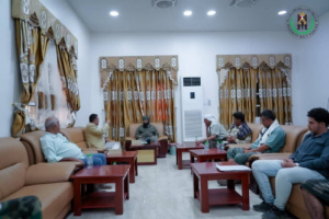 العميد الوالي يلتقي عدداً من قيادات السلطة المحلية بمحافظة أبين