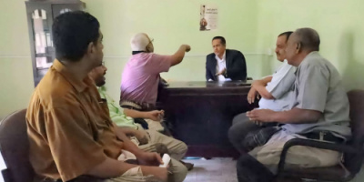 رئيس تنفيذية انتقالي لحج يتفقد مكتب الخدمة المدنية بالمحافظة