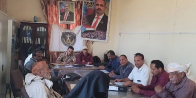 تنفيذية انتقالي الحُصين تعقد اجتماعها الدوري وتناقش تقييم أداء أقسامها