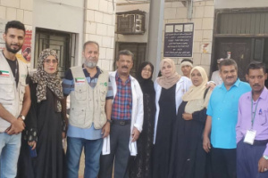 مكتب الصحة في التواهي يدشن المخيم الطبي المجاني لطب وجراحة العيون