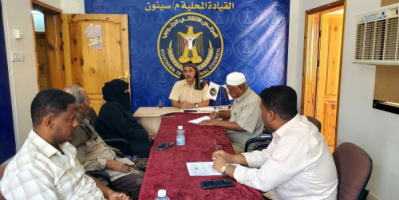 انتقالي سيئون يعقد اجتماعه الدوري وتقر عدداً من التقارير والأنشطة