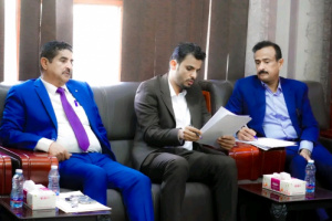 المحافظ بن الوزير يبحث مع مؤسسة شبوة لعلاج أمراض القلب سبل تعزيز التعاون المشترك