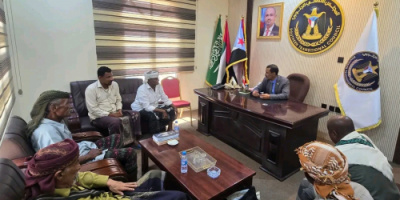 باتيس يطّلع على مجمل الأوضاع في مديرية حجر بحضرموت 