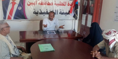 إدارة الإعلام والثقافة بانتقالي أبين تلتقي اللجان المحلية بمركز الحصن