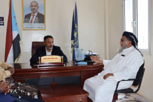 الحييد يلتقي مدير عام الأوقاف والإرشاد بمحافظة أبين 