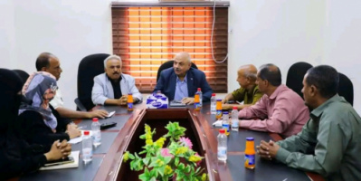 فريق التوجيه يطّلع على أداء مكتب التعليم الفني والتدريب المهني بالعاصمة عدن