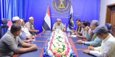 انتقالي وادي وصحراء حضرموت يقف أمام التحضيرات لإقامة مطلع حافة القطن