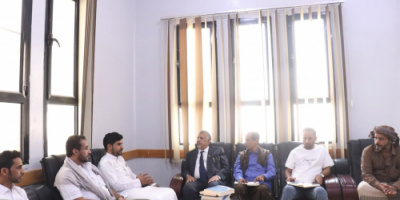 فريق التوجيه والرقابة الرئاسي يزور مركز اللغة المهرية 