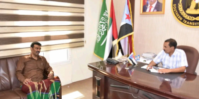 باتيس يلتقي رئيس تنفيذية انتقالي أرياف المكلا