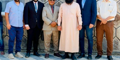 المقدم الجعدني يستقبل وفدا رفيعا في مركز علاج الإدمان بالعاصمة عدن