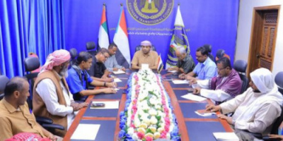 انتقالي وادي حضرموت يناقش الأوضاع العامة في المديريات