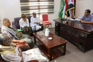 باتيس يلتقي رئيس تنفيذية انتقالي الديس الشرقية