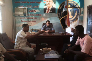 باتيس يلتقي رئيس اتحاد الملاكمة بحضرموت